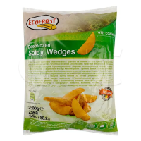 Картофельные дольки замороженные Ecofrost (упаковка 2,5 кг) Бельгия;