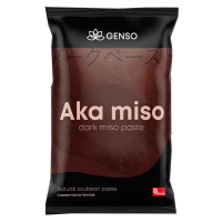 Паста соевая Aka Miso темная Genso, Китай, 1кг*10;