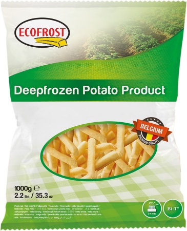 Картофель фри 9*9 прямой 1*4 Бельгия POMRACO, Бельгия (упаковка 2,5 кг);